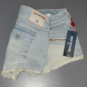 NWT True Religion denim shorts